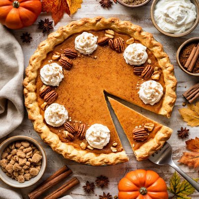Image of Old Fashioned Pumpkin Pie