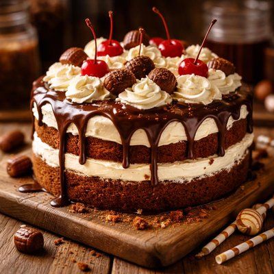 Image of Old Fashioned Root Beer Float Cake