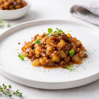 Image of Old Fashioned Scottish Apple and Ginger Chutney