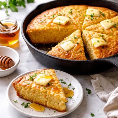 Image of Old Fashioned Southern Cornbread