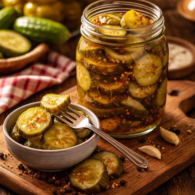 Image of Old Fashioned Sweet Cucumber Pickle