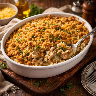 Image of Old Fashioned Tuna Casserole