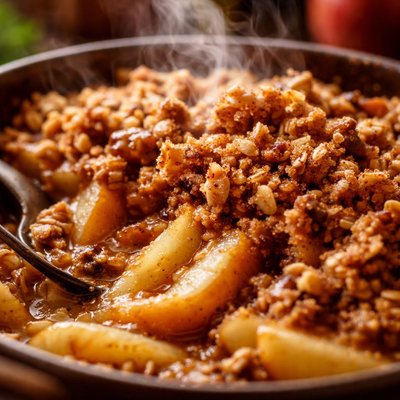 Image of Old Time Apple Crisp 100 Year Old My Great Grandmothers Recipe