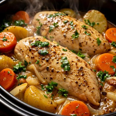 Ole Crock Pot Chicken Recipe