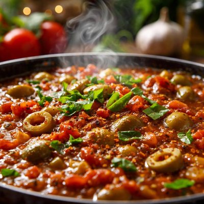 Image of Olive Basil Pasta Sauce