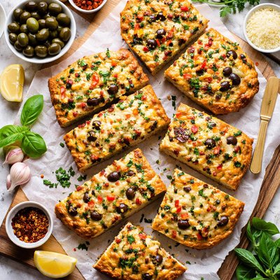Image of Olive Cheese Bread