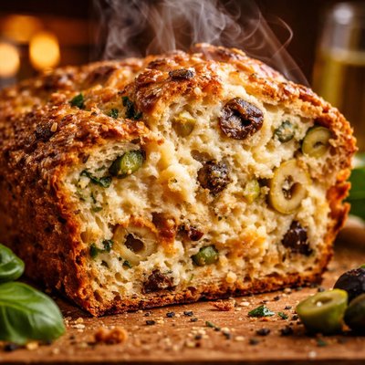 Image of Olive Cheese Quick Bread