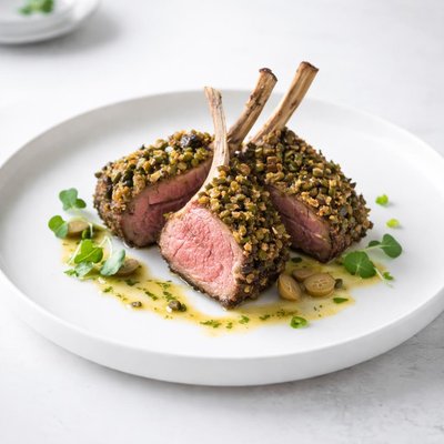 Image of Olive Encrusted Lamb Racks