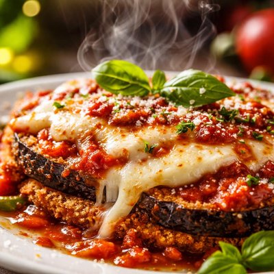 Image of Olive Garden Eggplant Aubergine Parmigiana
