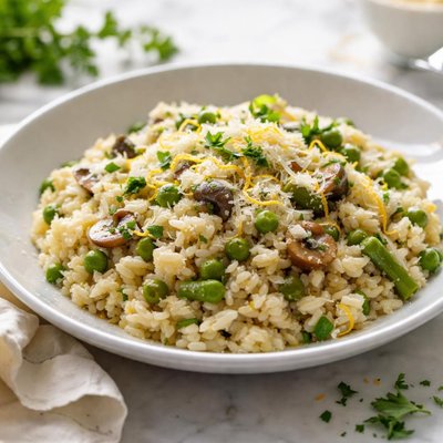 Image of Olive Garden Herbed Risotto