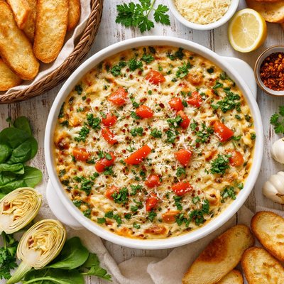 Image of Olive Garden Hot Artichoke and Spinach Dip