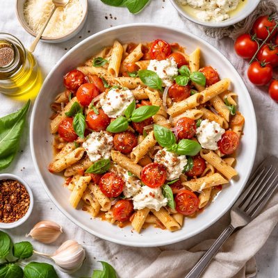 Image of Olive Garden Penne Pasta W Tomatoes and Ricotta