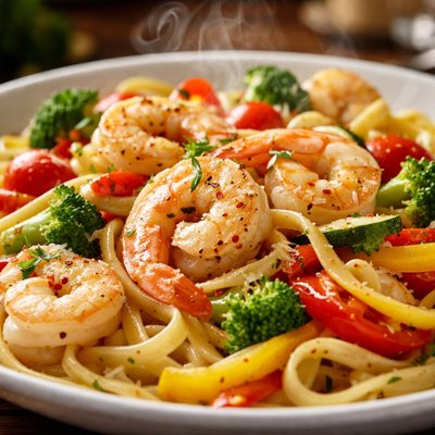 Image of Olive Garden Shrimp Primavera