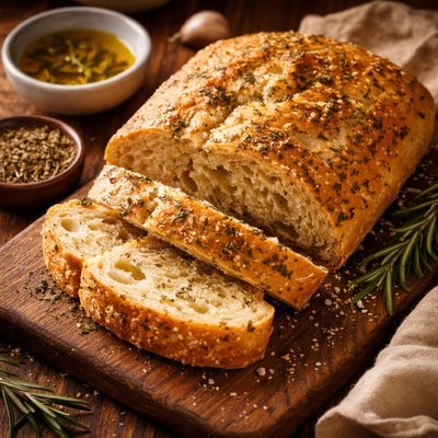 Image of Olive Oil and Herbes De Provence Bread