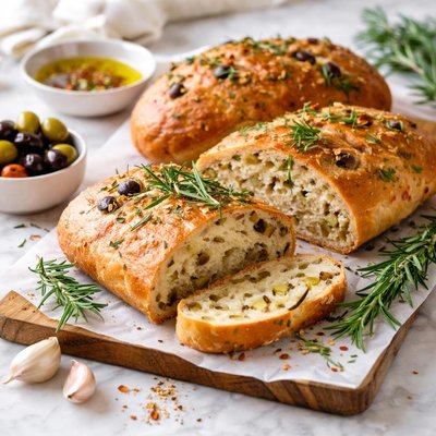 Image of Olive Rosemary Loaves