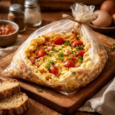 Image of Omelette in a Bag