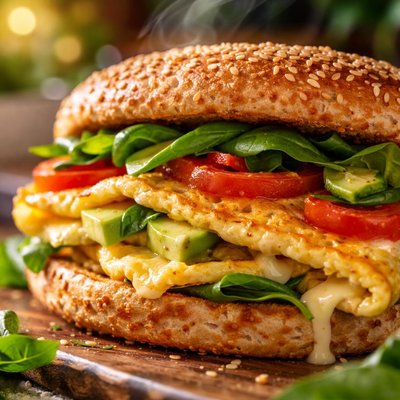 Image of Bocadillo de Tortilla Baja en Carbohidratos