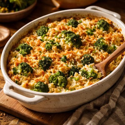 Image of Omigawd Broccoli Vegetarian Casserole