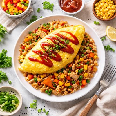 Image of Whole30 Omurice