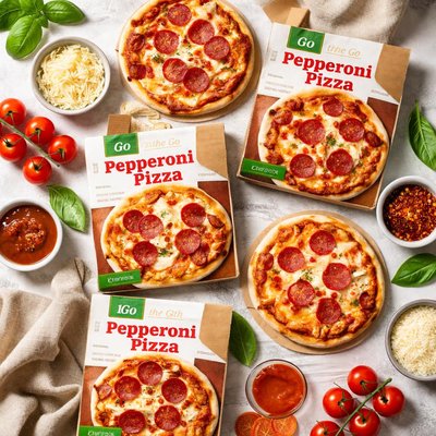 Image of On the Go Pepperoni Pizzas