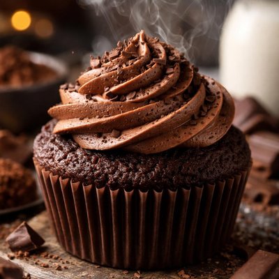 Image of One Bowl Buttermilk Chocolate Cupcakes