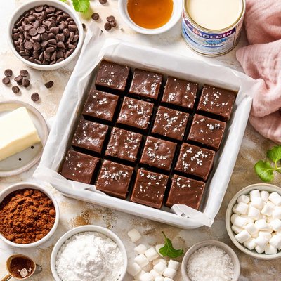 Image of One Bowl Microwave Chocolate Fudge