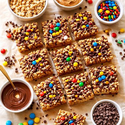 Image of One Cup One Cup One Cup Puffed Wheat Squares