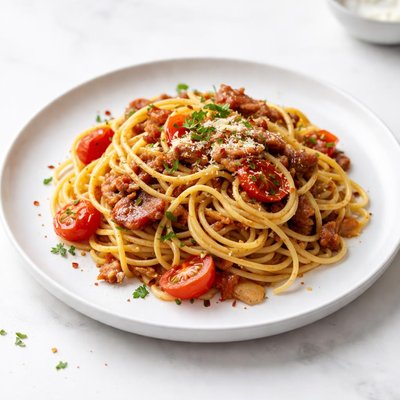 Image of One Dish Savory Spaghetti