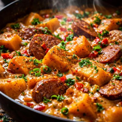 Image of One Pot Cajun Pumpkin