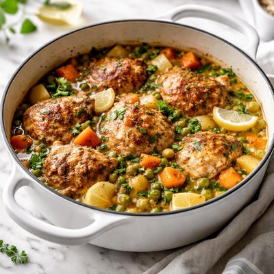 Image of One Pot Chicken and Vegetable Stew