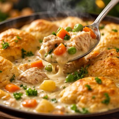 Image of One Pot Chicken Pot Pie