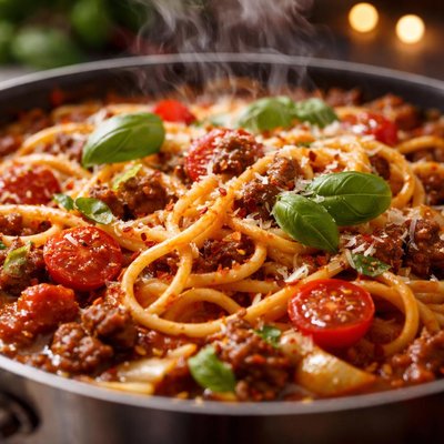 Image of One Pot Spaghetti Supper