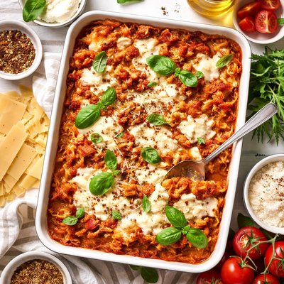 Image of One Step Lasagna