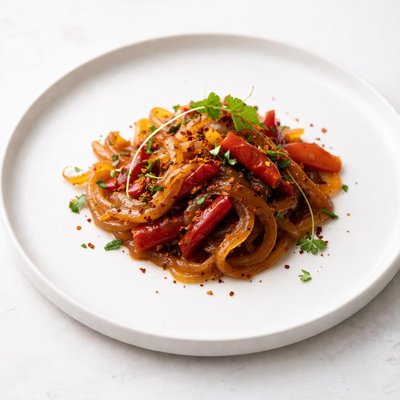 Image of Onion and Pepper Confit