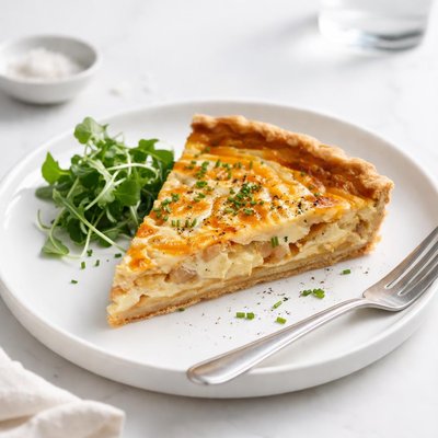 Image of Onion Cheddar Quiche