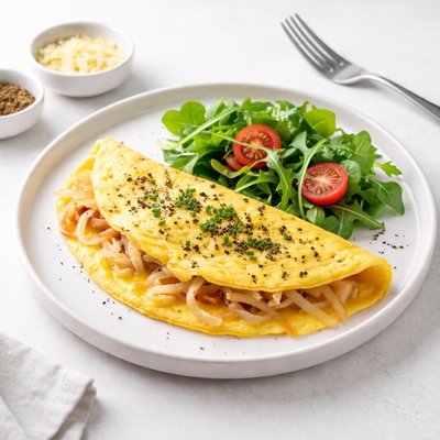 Image of Onion Cheese Omelet