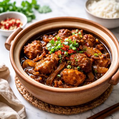 Image of Onion Clay Pot Chicken