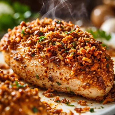 Image of Onion Crusted Chicken
