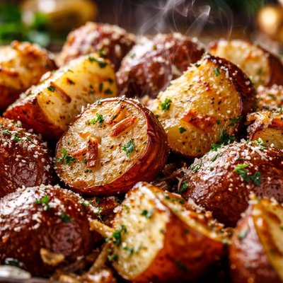 Image of Onion Parmesan Roasted Red Potatoes