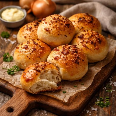 Image of Onion Rolls Bread Machine Recipe