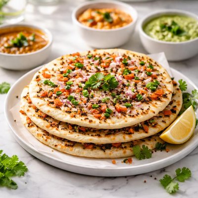 Image of Vegan Onion Uttapam