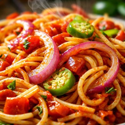 Image of Onions and Noodles Mexicanos