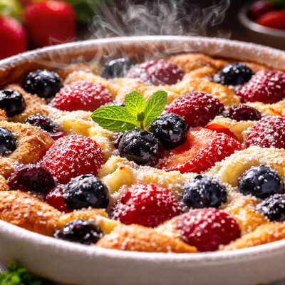 Image of Ontario Berry Clafouti