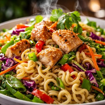 Image of Oodles of Noodles Chicken Salad
