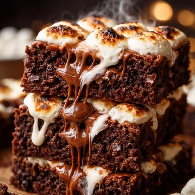 Image of Ooey Gooey Marshmallow Brownies