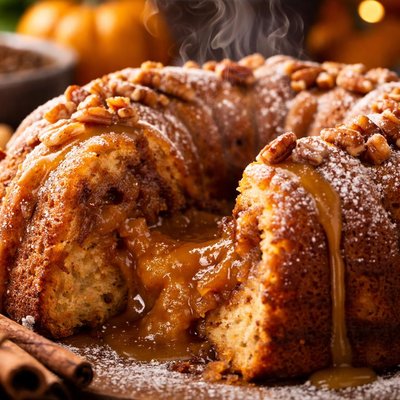 Image of Oops Pumpkin Pie Gooey Bundt Bread