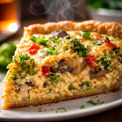 Image of Opryland Hotel Oriental Chicken Quiche