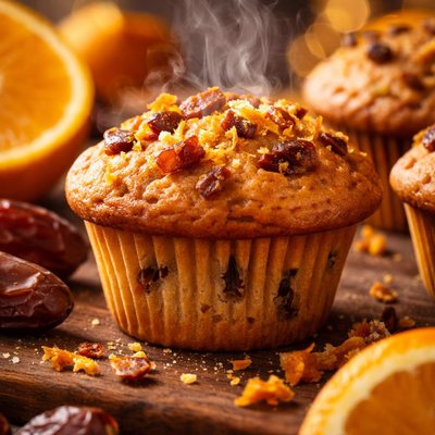 Image of Orange and Date Muffins