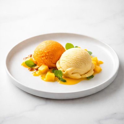 Image of Orange and Mango Ice Cream