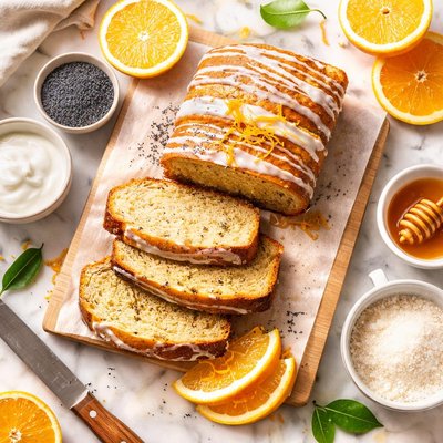 Image of Orange and Poppy Seed Quick Bread